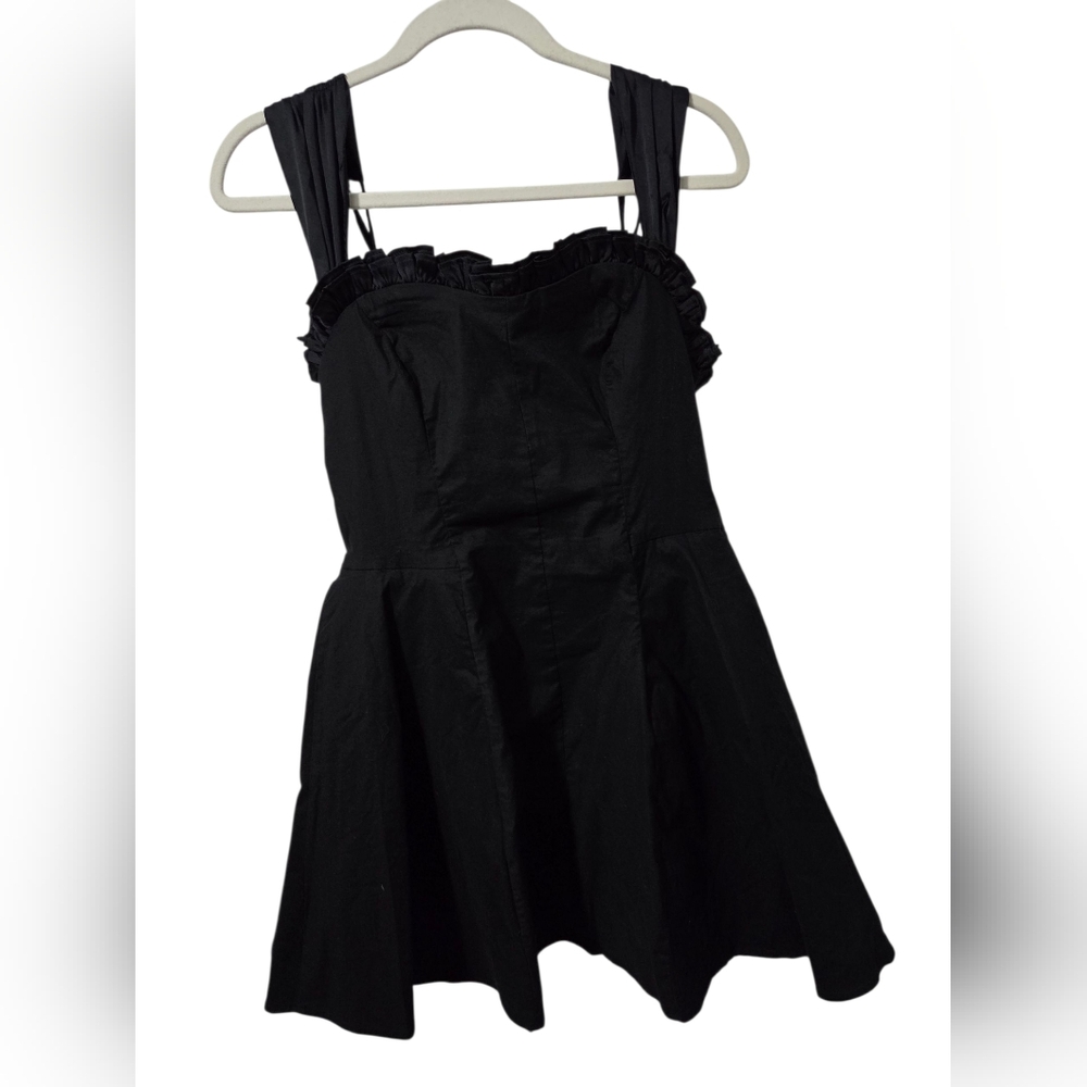 Free People Midnight Magic Minidress | Women's MEDIUM | MSRP $128 Black